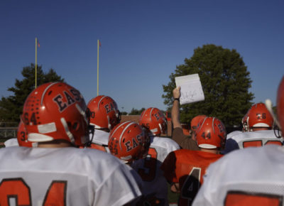 football players coach